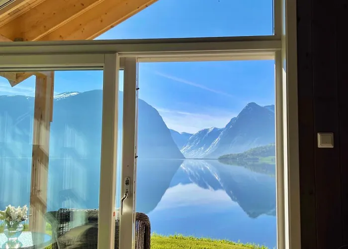 Holiday Cabins With Unmatched Lake View In Jolster